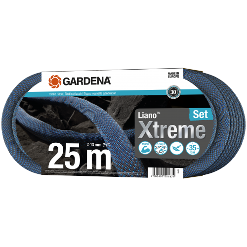 Шланг текстильний Gardena Liano Xtreme Set 13 мм 1/2" 25 м 24855 фото