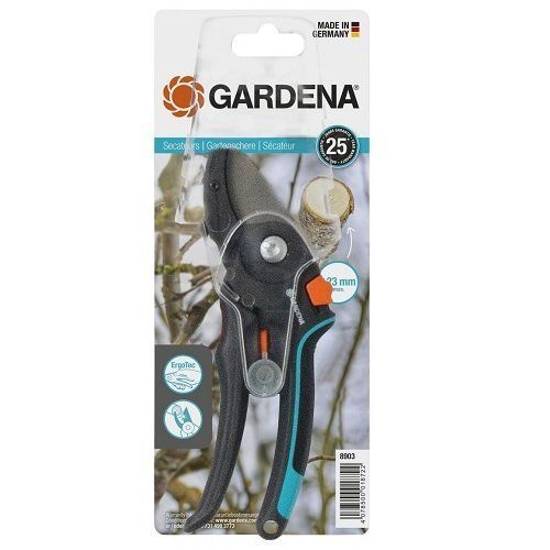 Секатор Gardena Comfort A/M з наковаленкою 23 мм 21419 фото