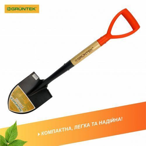 Лопата штикова автомобільна Gruntek Дегу 24353 фото