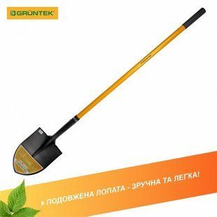 Лопата штикова подовжена Gruntek Агуті 24354 фото